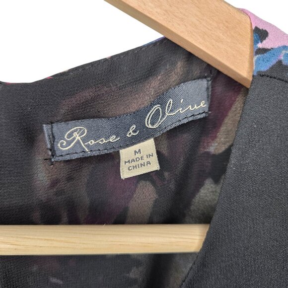 Rose & Olive Women's Top Size M - Picture 6 of 7